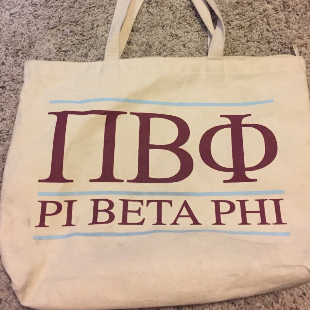 Pi Beta Phi tote bag
